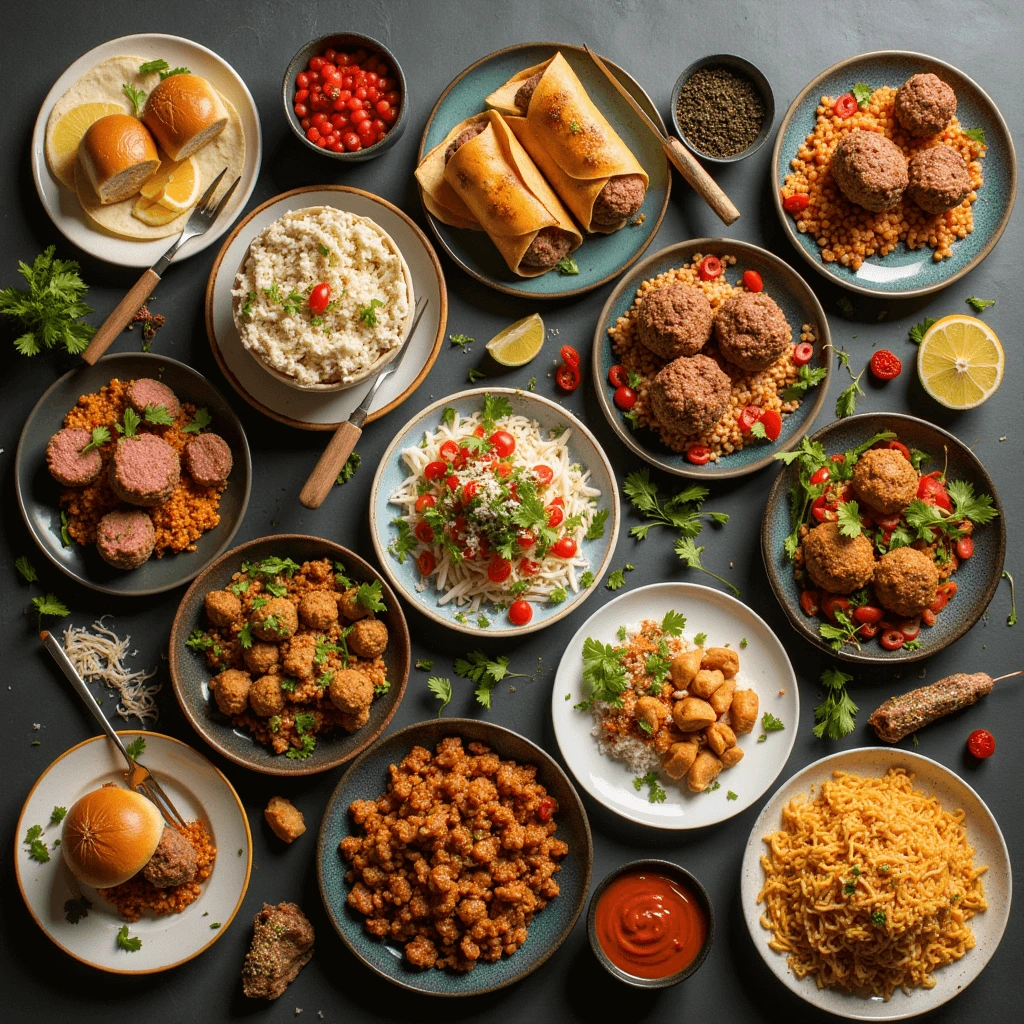 International-Inspired Hamburger Meat Dishes