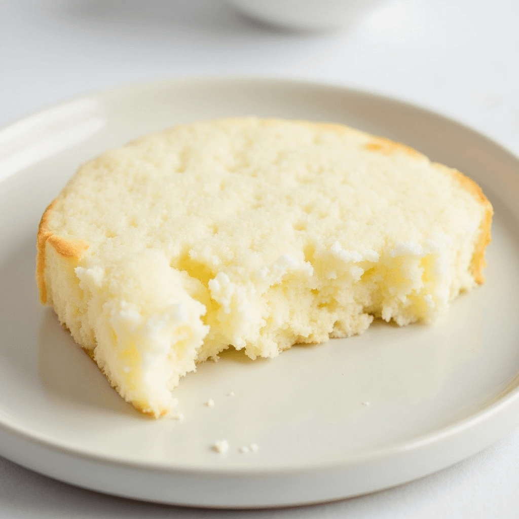 Cloud Bread on Plate – Healthy Gluten-Free Alternative